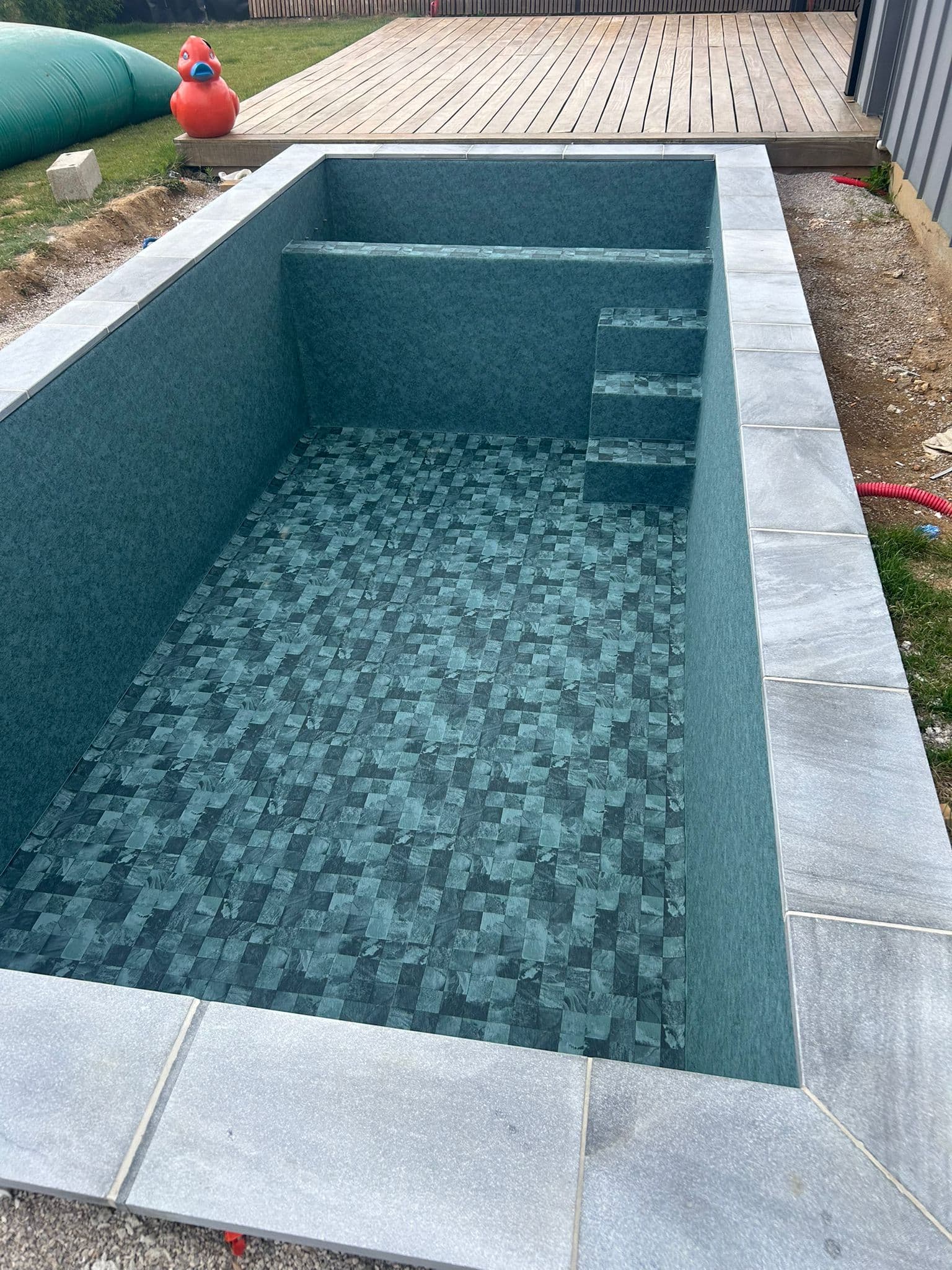 Piscine Fidji Green moderne